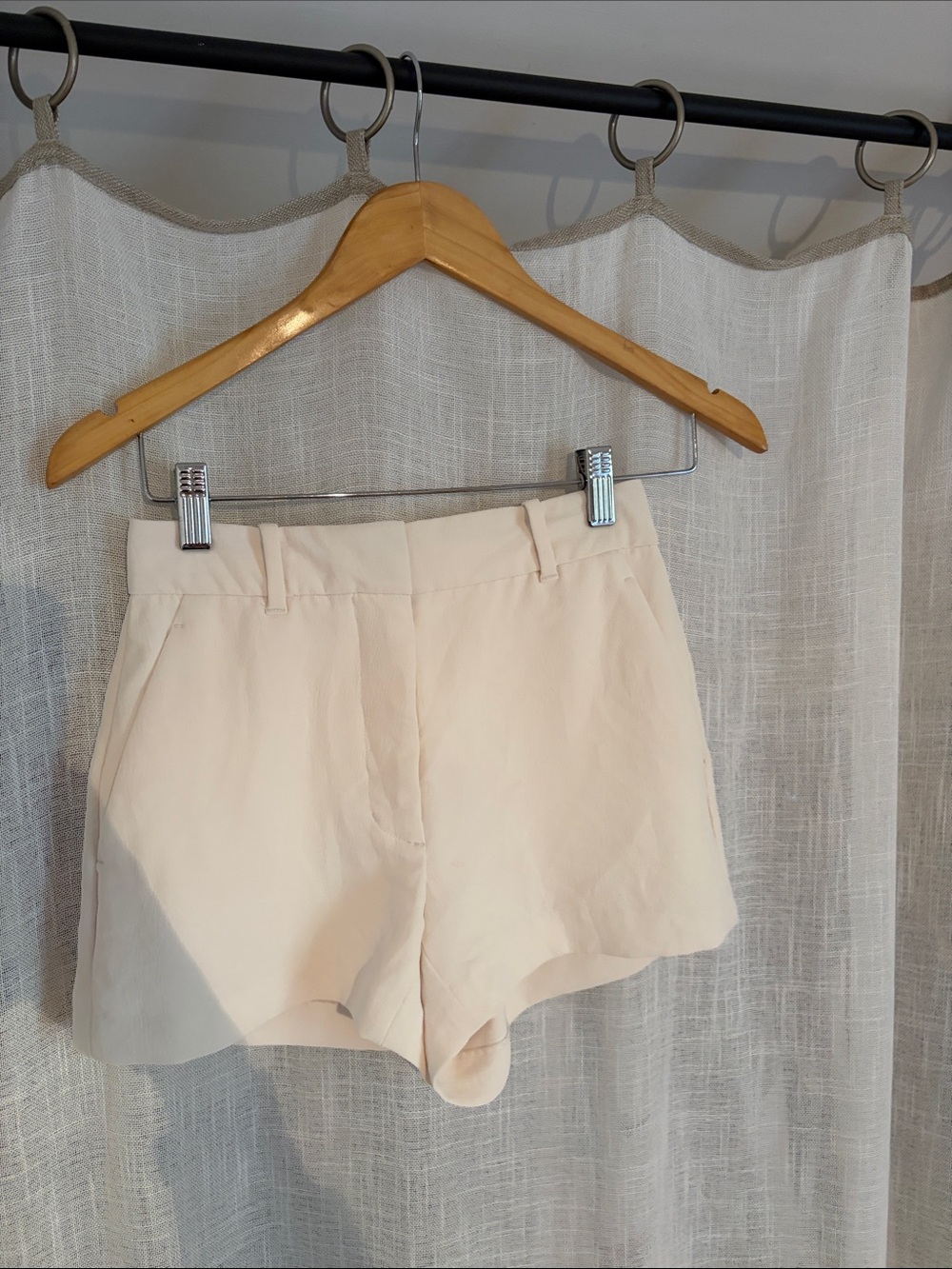 Aritzia High-Waist Tailored Shorts